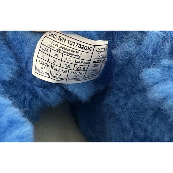 UGG Neumel Chukka Boots Unisex Big Kid 4 1017320K Winter Suede Wool School Blue - Picture 11 of 11